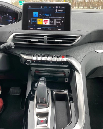 Peugeot 3008 cena 89900 przebieg: 146000, rok produkcji 2019 z Śmigiel małe 326